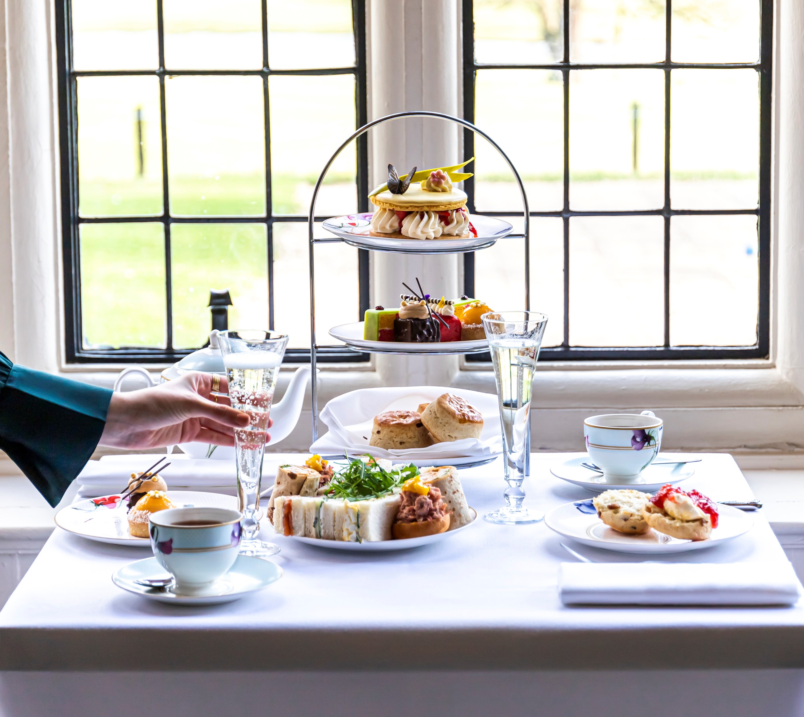 Afternoon Tea in Cast Iron Grill